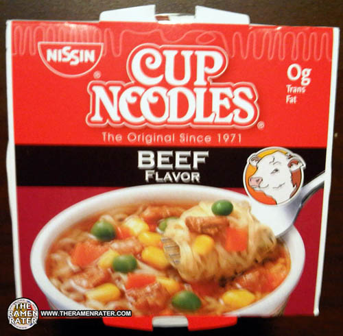 #257: Nissin Cup Noodles Beef Flavor - The Ramen Rater