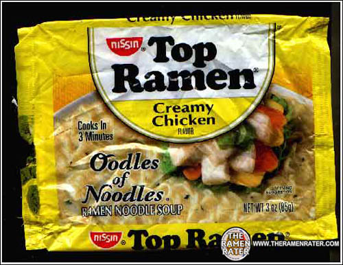 23 Nissin Top Ramen Creamy Chicken Flavor The Ramen Rater