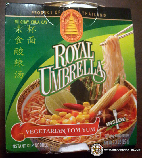 307 Royal Umbrella Vegetarian Tom Yum Instant Cup Noodle THE RAMEN