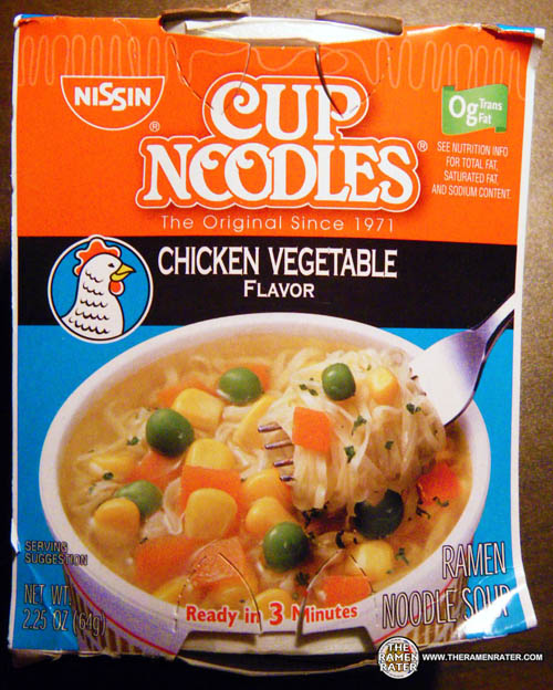 373 Nissin Cup Noodles Chicken Vegetable Flavor Ramen Noodle Soup The Ramen Rater