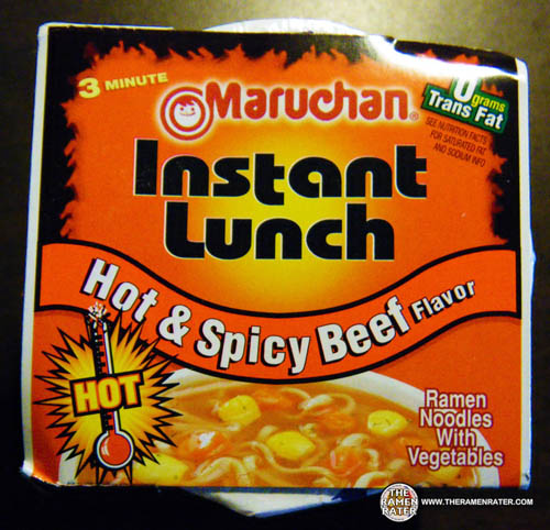 #440: Maruchan Instant Lunch Hot & Spicy Beef Flavor Ramen Noodles With
