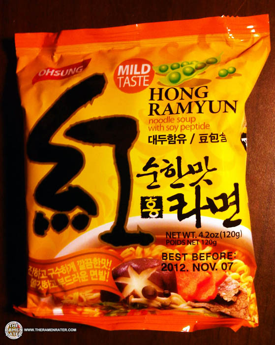 #673: Ohsung Hong Ramyun Noodle Soup With Soy Peptide Mild Taste - THE ...