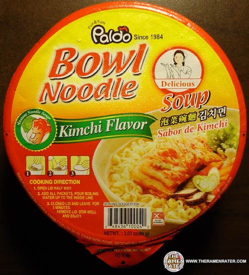 Re-Review: Paldo Bowl Noodle Soup Kimchi Flavor - The Ramen Rater