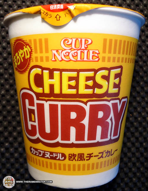 #1307: Nissin Cup Noodle Cheese Curry - THE RAMEN RATER