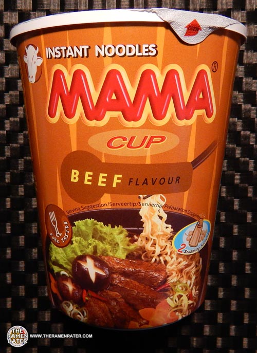 1568: MAMA Instant Noodles Cup Beef Flavour - THE RAMEN RATER