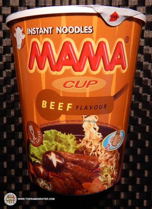 1568 MAMA Instant Noodles Cup Beef Flavour The Ramen Rater