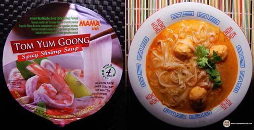 MAMA Tom Yum Goong Spicy Shrimp Rice Noodles
