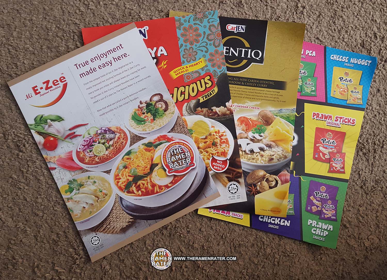 New Recipe Samples From CarJEN of Malaysia - THE RAMEN RATER