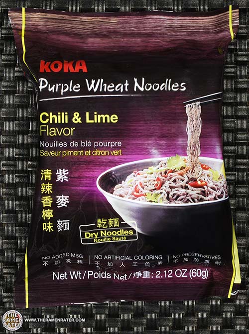 Meet The Manufacturer 2450 KOKA Purple Wheat Noodles Chili & Lime