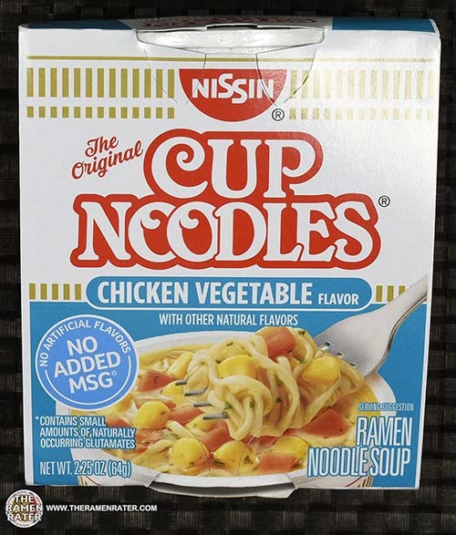2578 Nissin Cup Noodles Chicken Vegetable Flavor Ramen Noodle Soup (New Recipe) THE RAMEN RATER