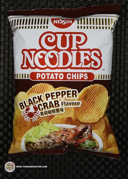 2521 Nissin Cup Noodles Potato Chips Black Pepper Crab Flavour The