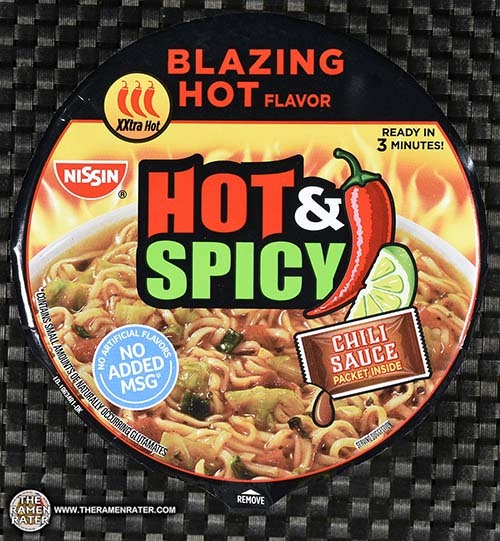 #2838: Nissin Hot & Spicy Blazing Hot Flavor - THE RAMEN RATER