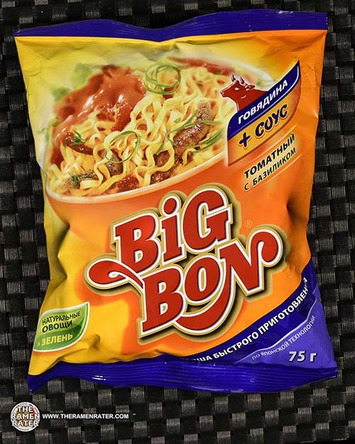 #3058: Big Bon Beef Flavor - Russia - THE RAMEN RATER