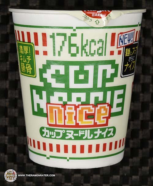 #3062: Nissin Cup Noodle Nice Kimchi Tonkotsu - Japan