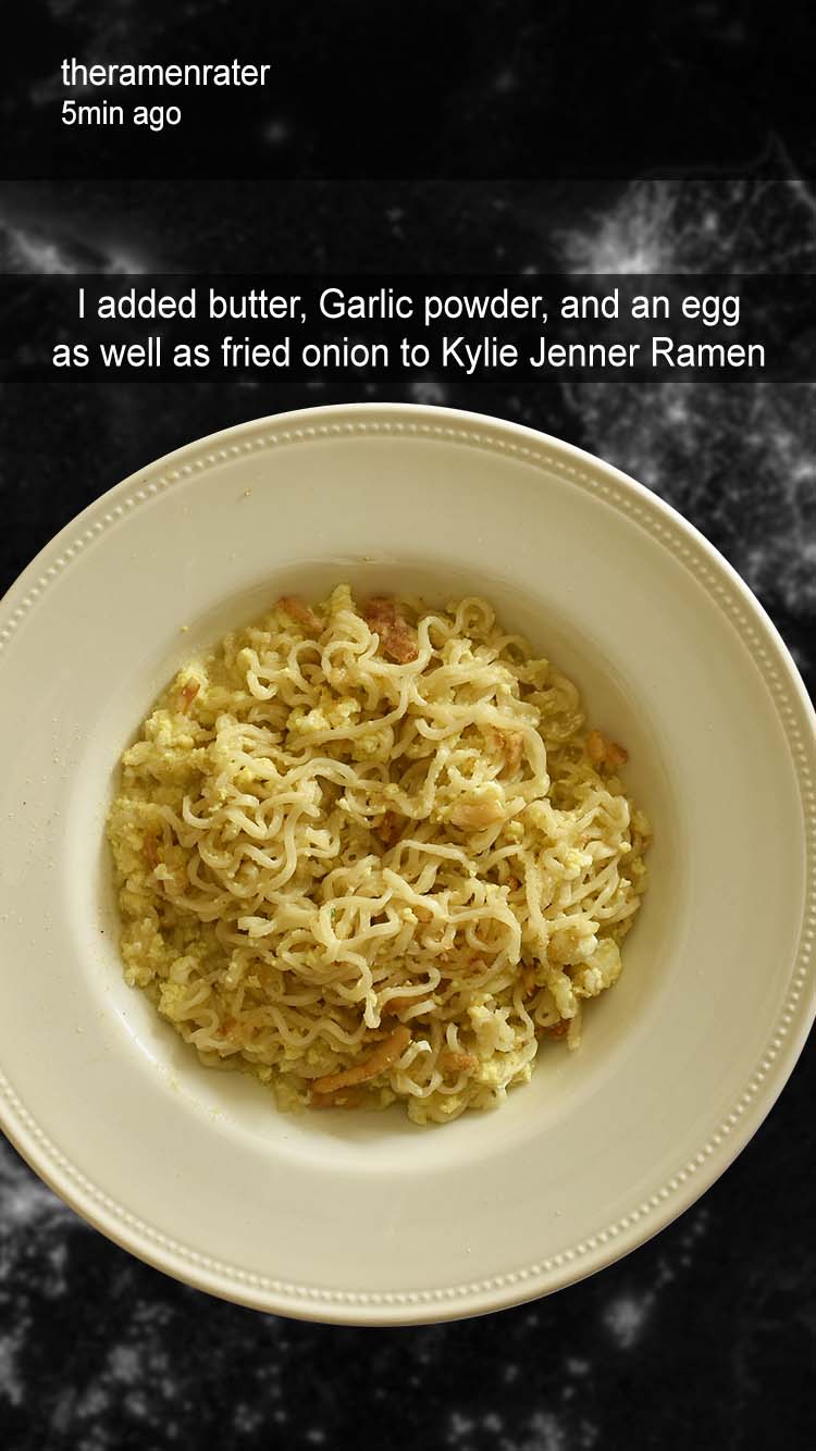 Kylie Jenner Ramen Noodles Recipe - perfected by The Ramen Rater