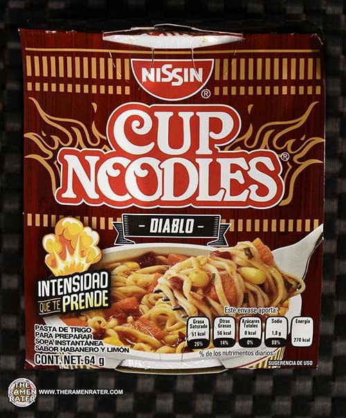 #3120: Nissin Cup Noodles Intensos Diablo - Mexico