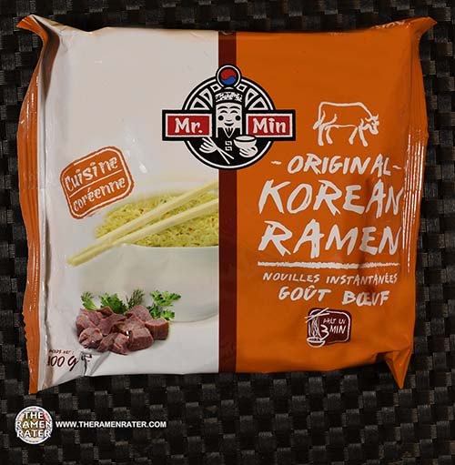 3483: Mr. Min Original Korean Ramen Beef Flavor - France