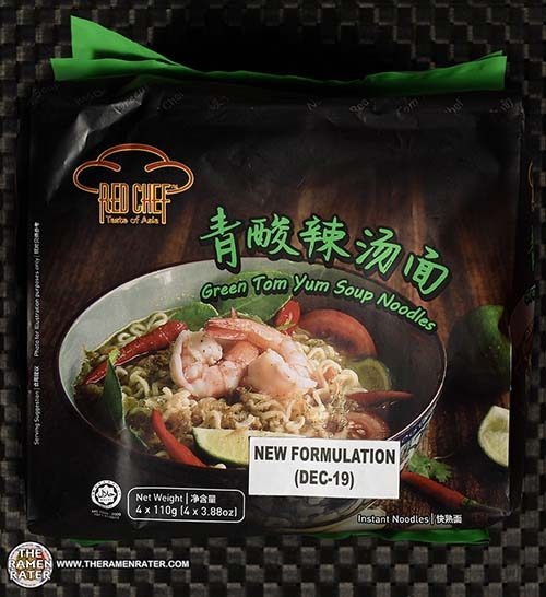 #3512: Red Chef Green Tom Yum Soup Noodles [New Formulation Dec-19] - Malaysia