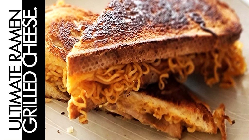 Ultimate Ramen Grilled Cheese Sandwich Recipe The Ramen Rater