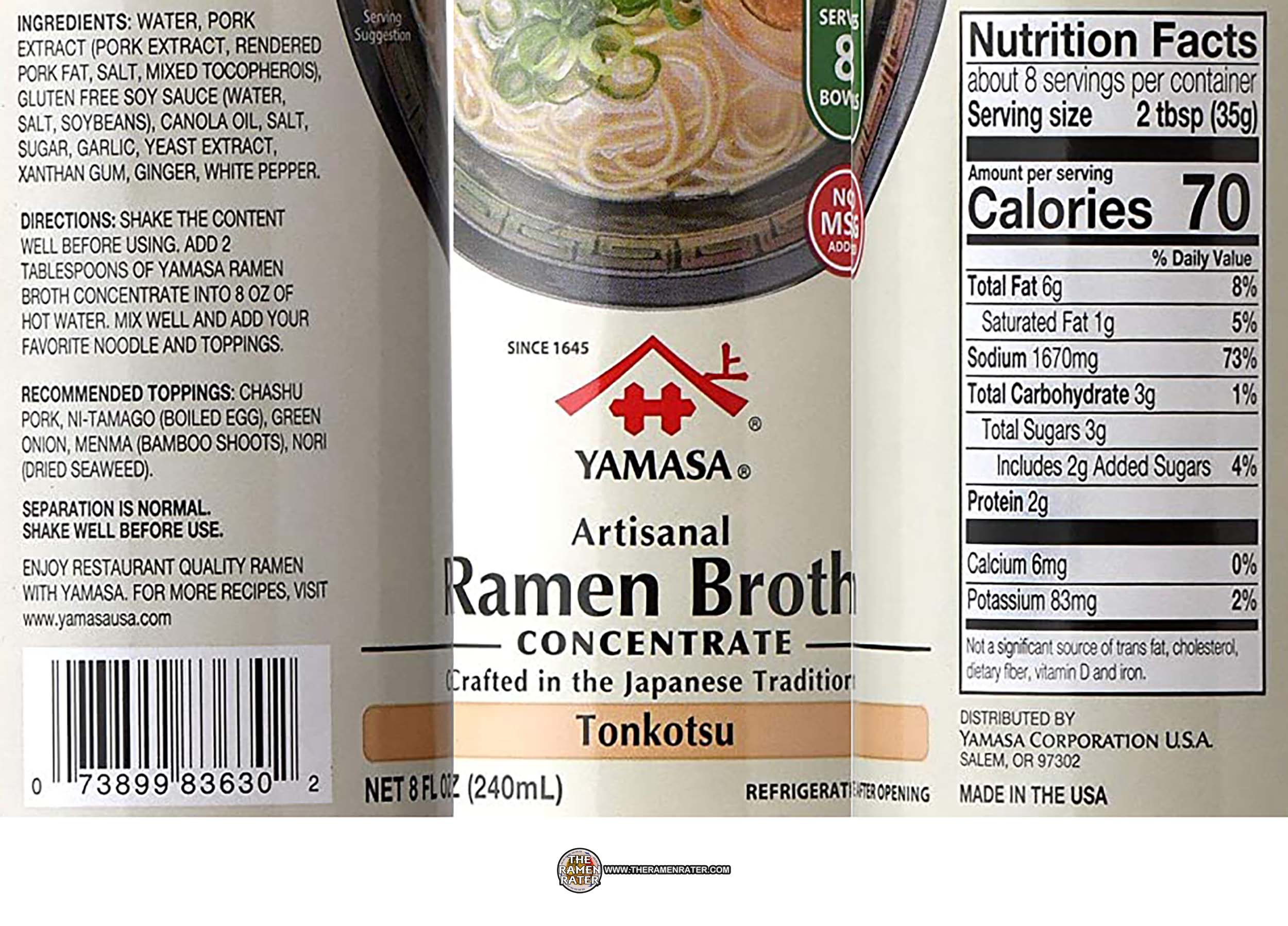 3971 Yamasa Tonkotsu Broth x Sau Tao Sichuan Noodle