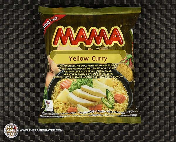 accumuleren gebaar Schildknaap 4313: MAMA Jumbo Pack Yellow Curry - Thailand - THE RAMEN RATER