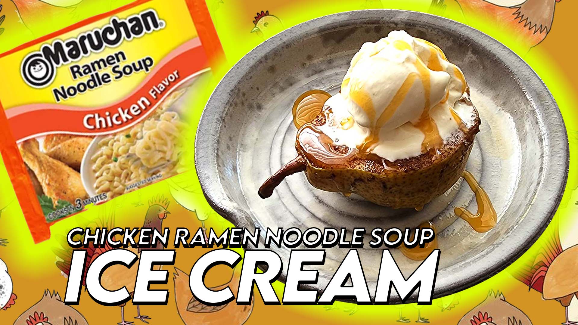 Maruchan Chicken Ramen Noodle Soup Ice Cream image