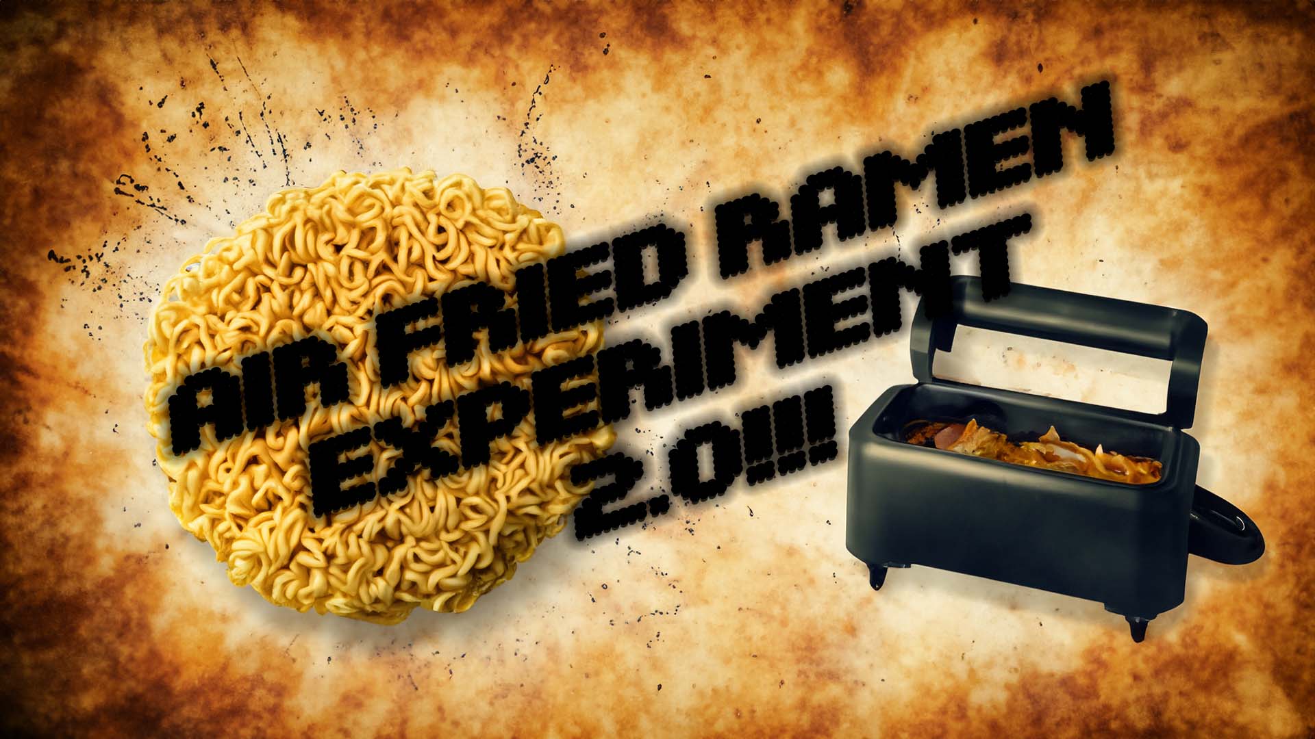 Air Fryer Ramen Experiment 2.0 Instant Noodle Recipe Time